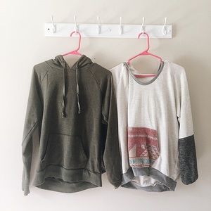 Woman’s sweater hoodies size medium